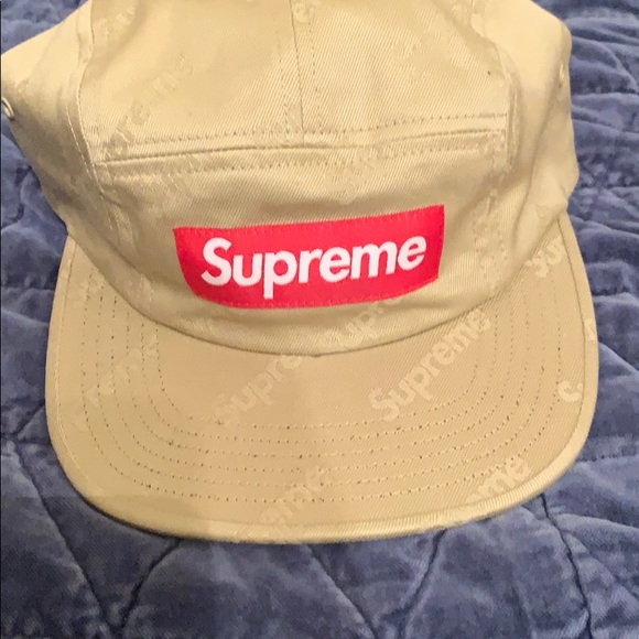 Supreme Fw 9 Jacquard Khaki Hat | Poshmark